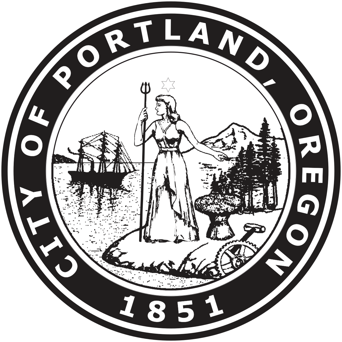 Seal of Portland, Oregon
