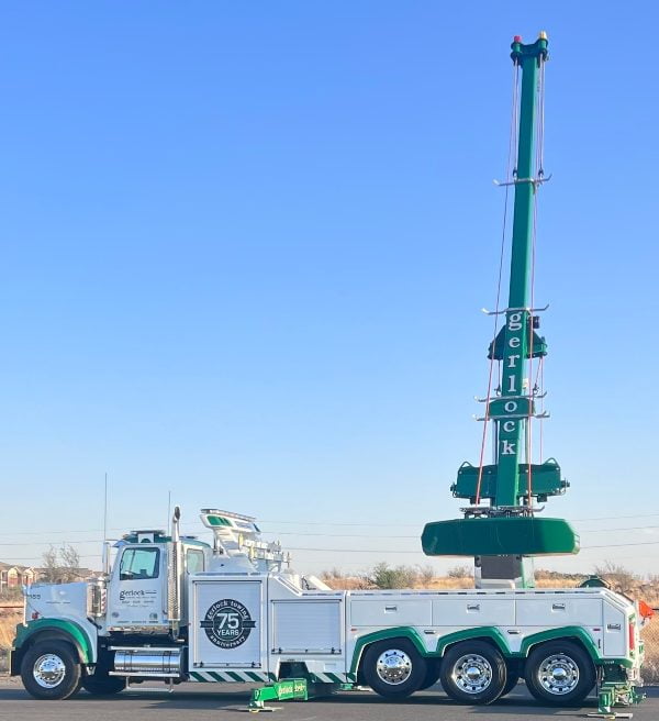 gerlock towing heavy towing truck